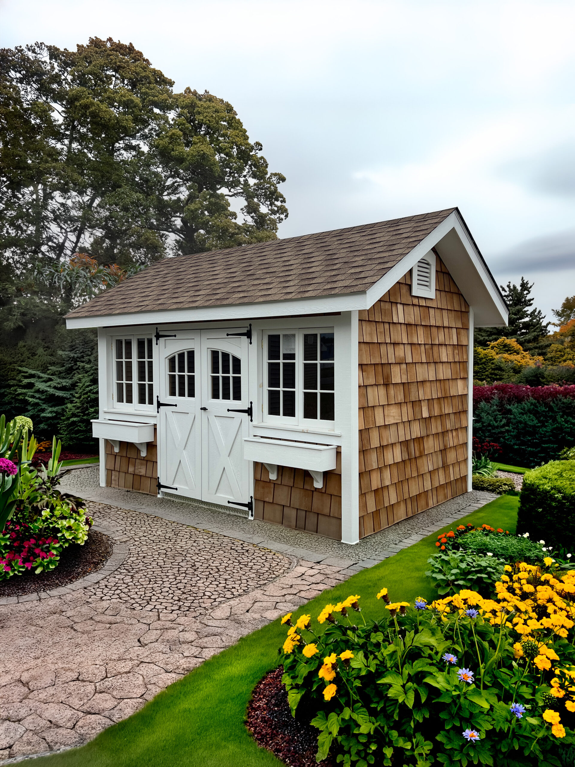Cedar Shake Nantucket Shed