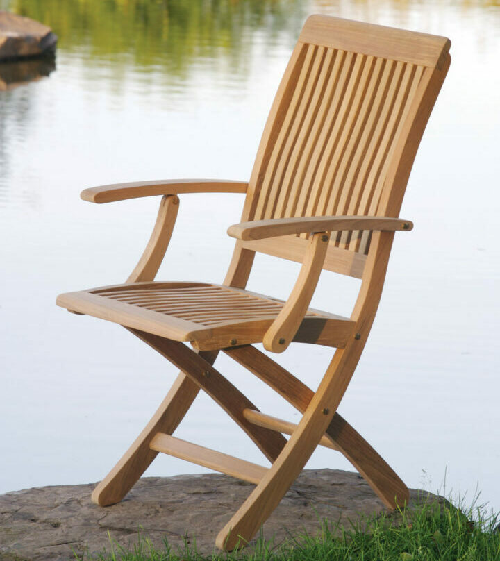 Monterey Folding Arm Chair